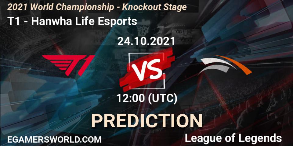 T1 проти Hanwha Life Esports: Поради щодо ставок, прогнози на матчі. 22.10.2021 at 12:00. LoL, 2021 World Championship - Knockout Stage