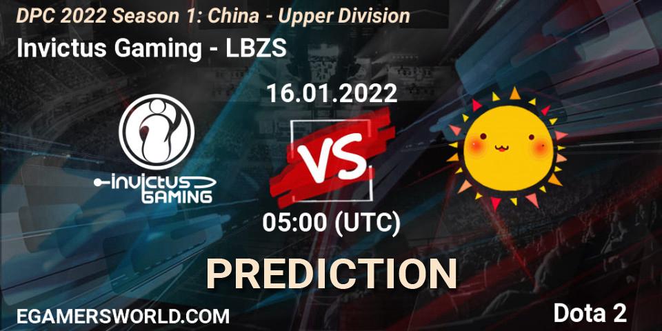 Invictus Gaming проти LBZS: Поради щодо ставок, прогнози на матчі. 16.01.2022 at 04:56. Dota 2, DPC 2022 Season 1: China - Upper Division