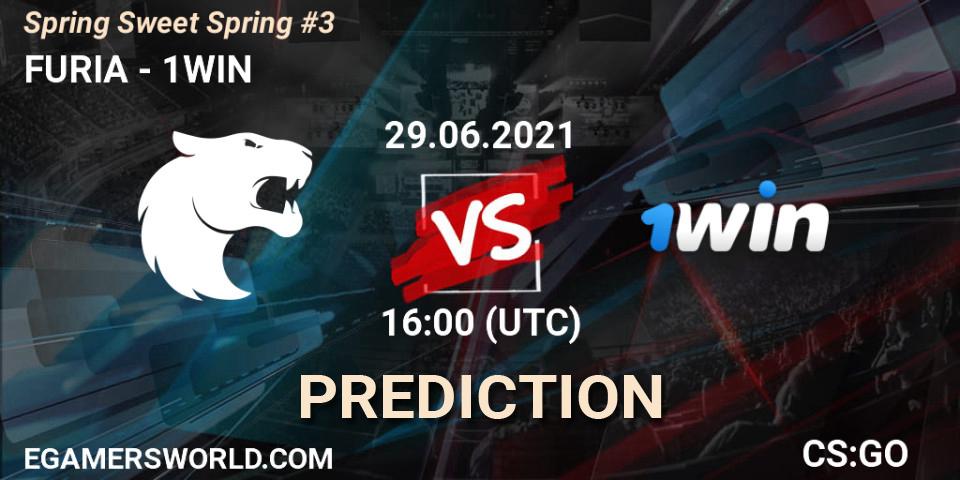 FURIA проти 1WIN: Поради щодо ставок, прогнози на матчі. 29.06.2021 at 16:10. Counter-Strike (CS2), Spring Sweet Spring #3