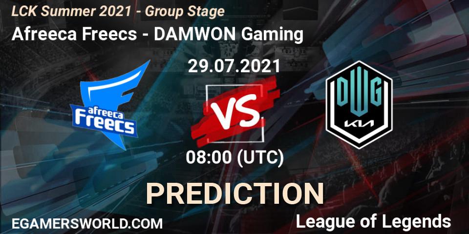Afreeca Freecs проти DAMWON Gaming: Поради щодо ставок, прогнози на матчі. 29.07.2021 at 08:00. LoL, LCK Summer 2021 - Group Stage
