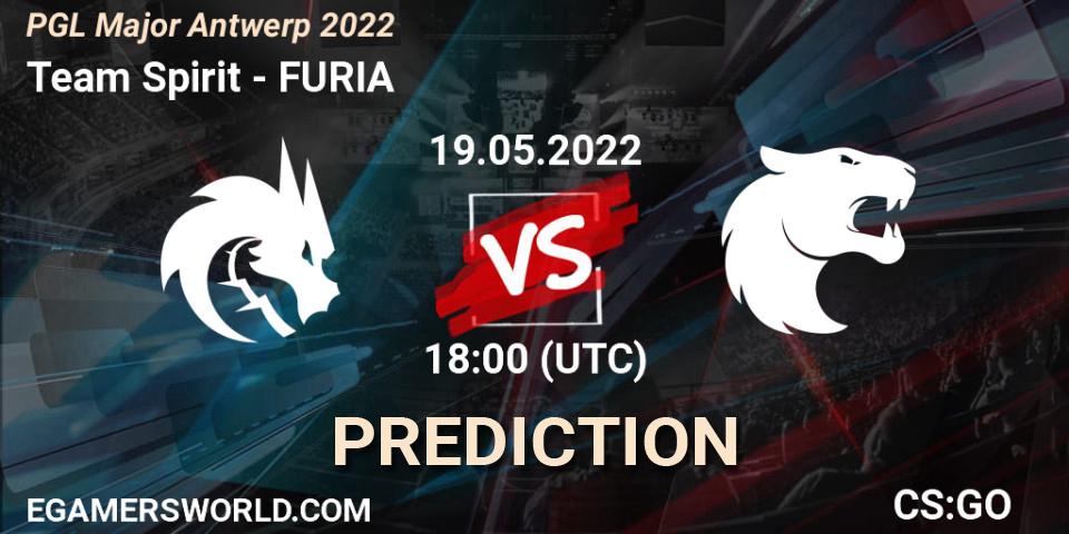 Team Spirit проти FURIA: Поради щодо ставок, прогнози на матчі. 19.05.2022 at 19:00. Counter-Strike (CS2), PGL Major Antwerp 2022