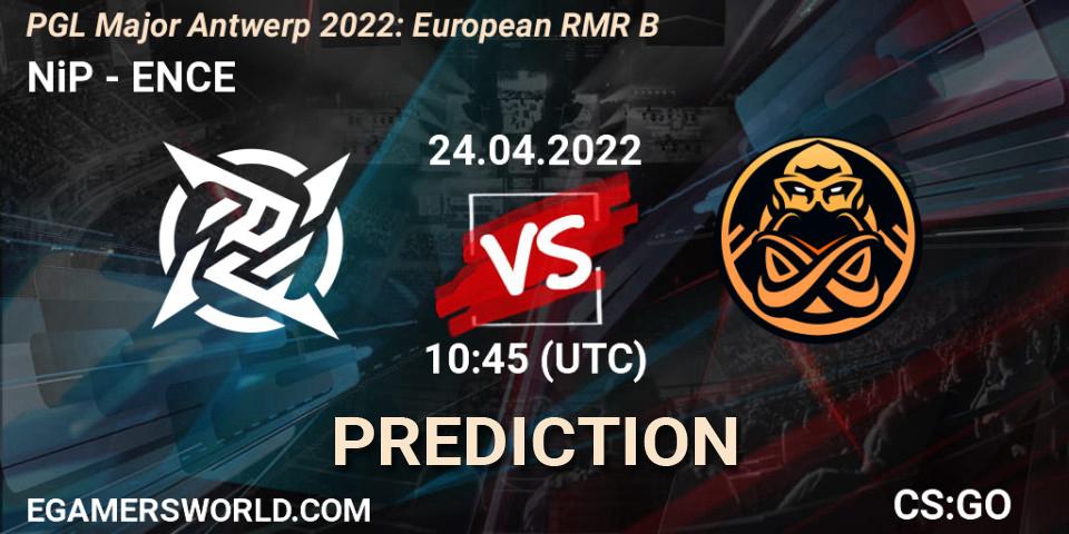 NiP проти ENCE: Поради щодо ставок, прогнози на матчі. 24.04.2022 at 10:55. Counter-Strike (CS2), PGL Major Antwerp 2022: European RMR B