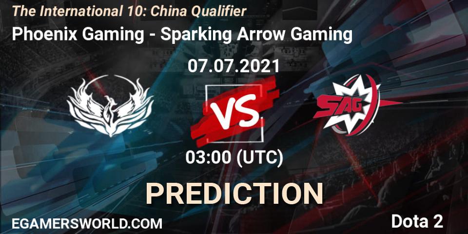 Phoenix Gaming проти Sparking Arrow Gaming: Поради щодо ставок, прогнози на матчі. 07.07.2021 at 07:38. Dota 2, The International 10: China Qualifier