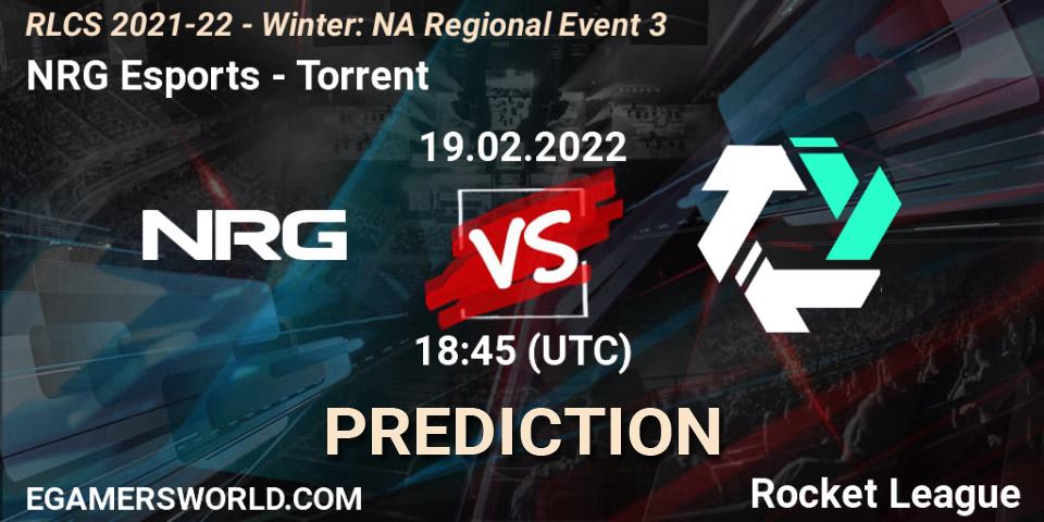 NRG Esports проти Torrent: Поради щодо ставок, прогнози на матчі. 19.02.2022 at 18:45. Rocket League, RLCS 2021-22 - Winter: NA Regional Event 3