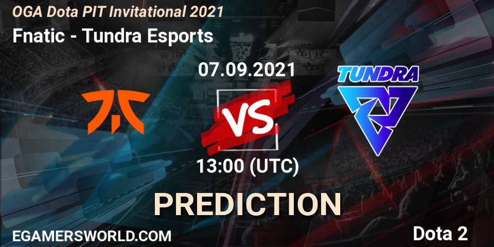 Fnatic проти Tundra Esports: Поради щодо ставок, прогнози на матчі. 07.09.2021 at 13:06. Dota 2, OGA Dota PIT Invitational 2021