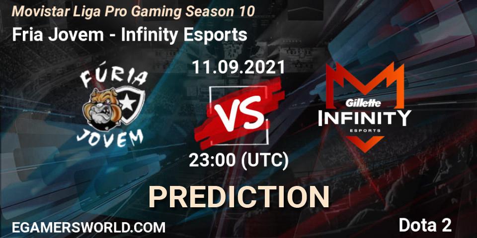 Fúria Jovem проти Infinity Esports: Поради щодо ставок, прогнози на матчі. 11.09.2021 at 23:00. Dota 2, Movistar Liga Pro Gaming Season 10