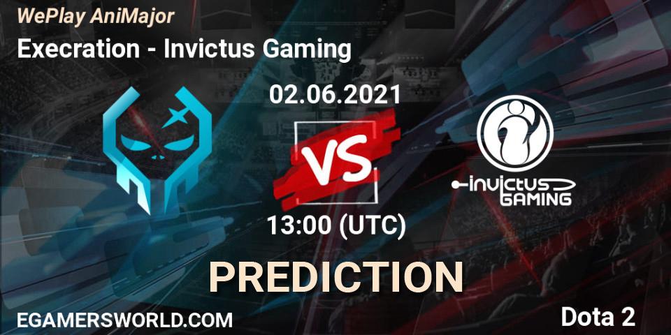 Execration проти Invictus Gaming: Поради щодо ставок, прогнози на матчі. 02.06.2021 at 14:01. Dota 2, WePlay AniMajor 2021