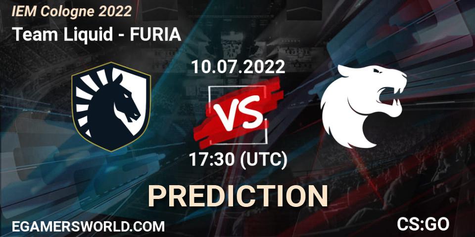 Team Liquid проти FURIA: Поради щодо ставок, прогнози на матчі. 10.07.2022 at 17:45. Counter-Strike (CS2), IEM Cologne 2022