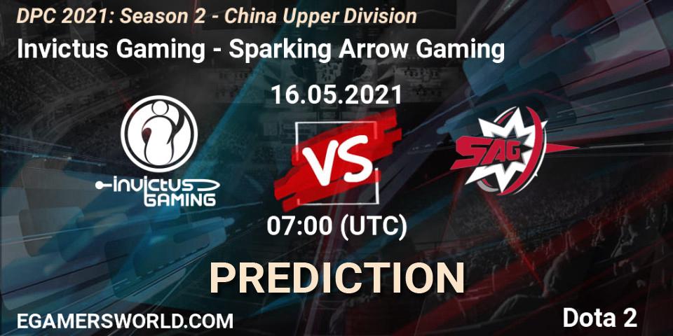 Invictus Gaming проти Sparking Arrow Gaming: Поради щодо ставок, прогнози на матчі. 16.05.2021 at 06:55. Dota 2, DPC 2021: Season 2 - China Upper Division