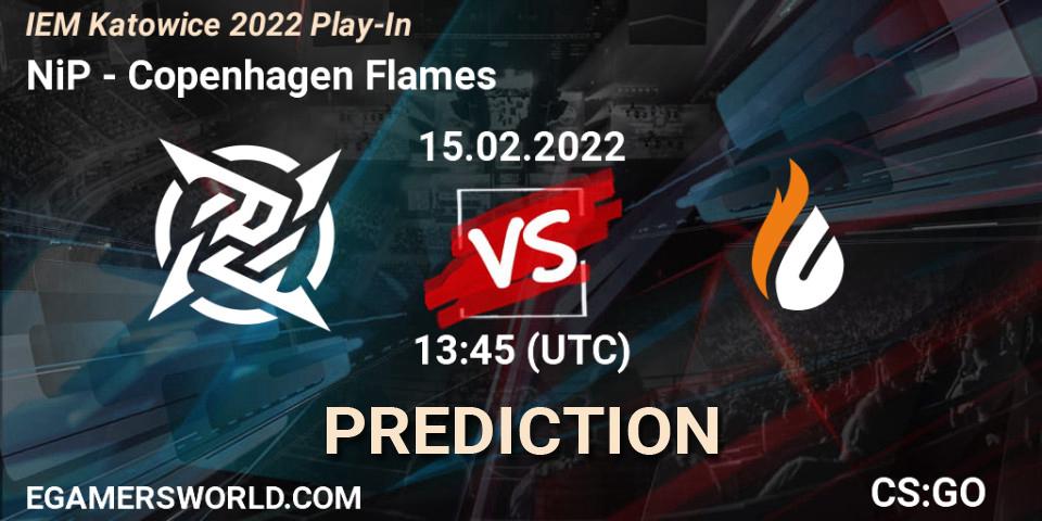 NiP проти Copenhagen Flames: Поради щодо ставок, прогнози на матчі. 15.02.2022 at 14:20. Counter-Strike (CS2), IEM Katowice 2022 Play-In