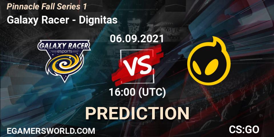 Galaxy Racer проти Dignitas: Поради щодо ставок, прогнози на матчі. 06.09.2021 at 16:00. Counter-Strike (CS2), Pinnacle Fall Series #1