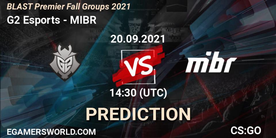 G2 Esports проти MIBR: Поради щодо ставок, прогнози на матчі. 20.09.2021 at 14:30. Counter-Strike (CS2), BLAST Premier Fall Groups 2021