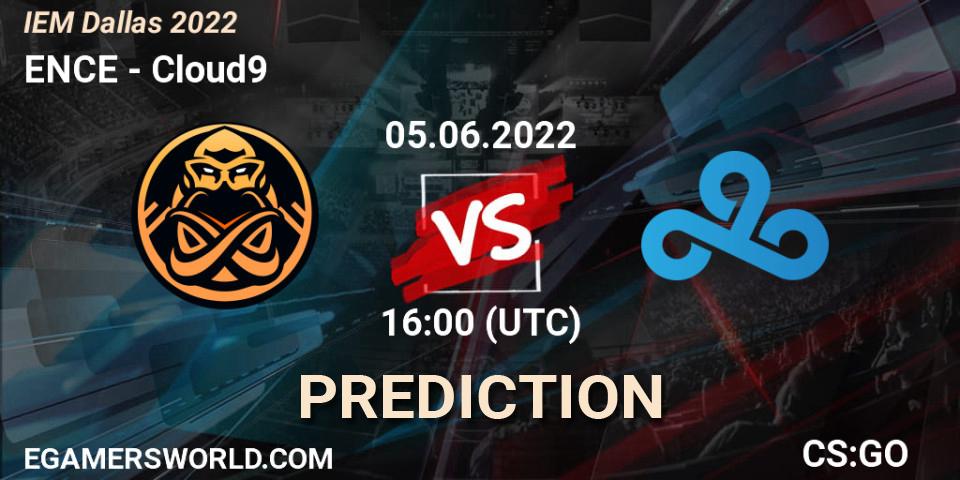 ENCE проти Cloud9: Поради щодо ставок, прогнози на матчі. 05.06.2022 at 16:00. Counter-Strike (CS2), IEM Dallas 2022