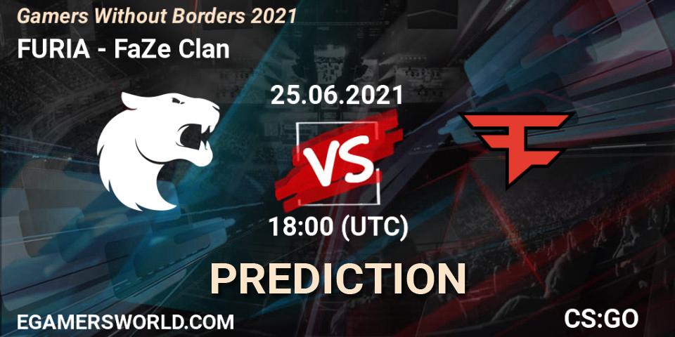 FURIA проти FaZe Clan: Поради щодо ставок, прогнози на матчі. 25.06.2021 at 18:00. Counter-Strike (CS2), Gamers Without Borders 2021