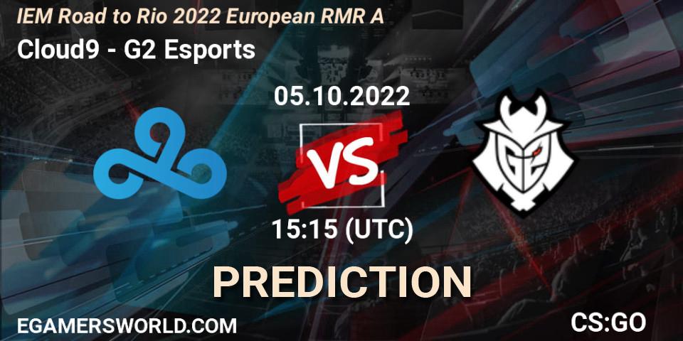 Cloud9 проти G2 Esports: Поради щодо ставок, прогнози на матчі. 05.10.2022 at 15:55. Counter-Strike (CS2), IEM Road to Rio 2022 European RMR A