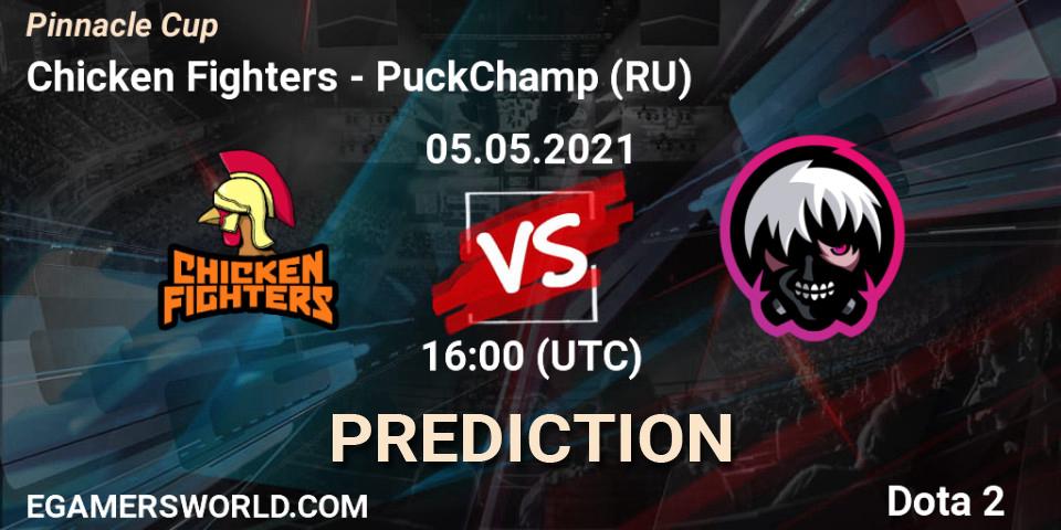 Chicken Fighters проти PuckChamp (RU): Поради щодо ставок, прогнози на матчі. 05.05.2021 at 12:59. Dota 2, Pinnacle Cup 2021 Dota 2