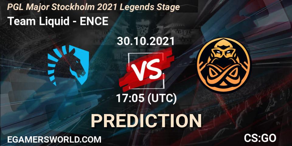 Team Liquid проти ENCE: Поради щодо ставок, прогнози на матчі. 30.10.2021 at 16:55. Counter-Strike (CS2), PGL Major Stockholm 2021 Legends Stage