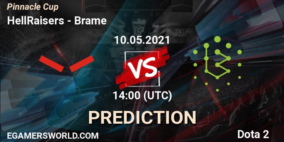 HellRaisers проти Brame: Поради щодо ставок, прогнози на матчі. 10.05.2021 at 13:07. Dota 2, Pinnacle Cup 2021 Dota 2