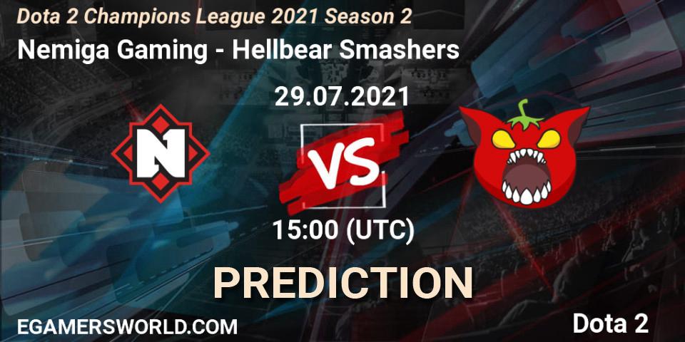 Nemiga Gaming проти Hellbear Smashers: Поради щодо ставок, прогнози на матчі. 29.07.2021 at 15:01. Dota 2, Dota 2 Champions League 2021 Season 2