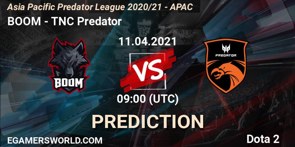 BOOM проти TNC Predator: Поради щодо ставок, прогнози на матчі. 11.04.2021 at 09:01. Dota 2, Asia Pacific Predator League 2020/21 - APAC