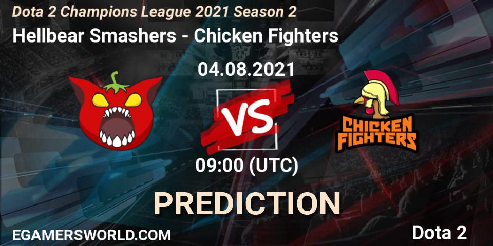 Hellbear Smashers проти Chicken Fighters: Поради щодо ставок, прогнози на матчі. 04.08.2021 at 09:02. Dota 2, Dota 2 Champions League 2021 Season 2