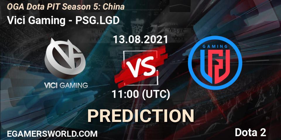 Vici Gaming проти PSG.LGD: Поради щодо ставок, прогнози на матчі. 13.08.2021 at 11:15. Dota 2, OGA Dota PIT Season 5: China
