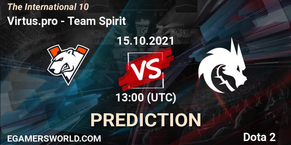 Virtus.pro проти Team Spirit: Поради щодо ставок, прогнози на матчі. 15.10.2021 at 13:14. Dota 2, The Internationa 2021