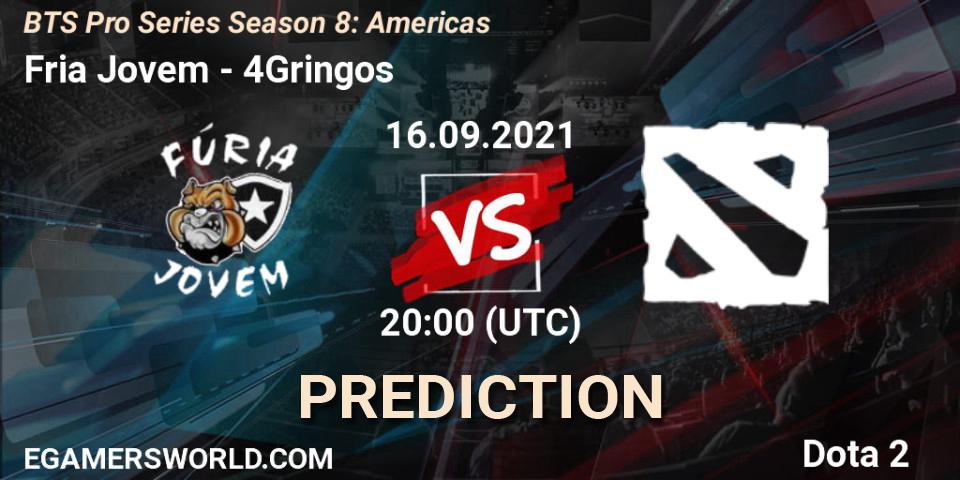 FG проти 4Gringos: Поради щодо ставок, прогнози на матчі. 16.09.2021 at 20:06. Dota 2, BTS Pro Series Season 8: Americas