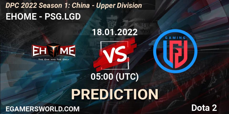 EHOME проти PSG.LGD: Поради щодо ставок, прогнози на матчі. 18.01.2022 at 04:58. Dota 2, DPC 2022 Season 1: China - Upper Division