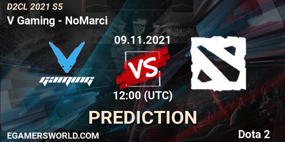 V Gaming проти NoMarci: Поради щодо ставок, прогнози на матчі. 09.11.2021 at 12:28. Dota 2, Dota 2 Champions League 2021 Season 5