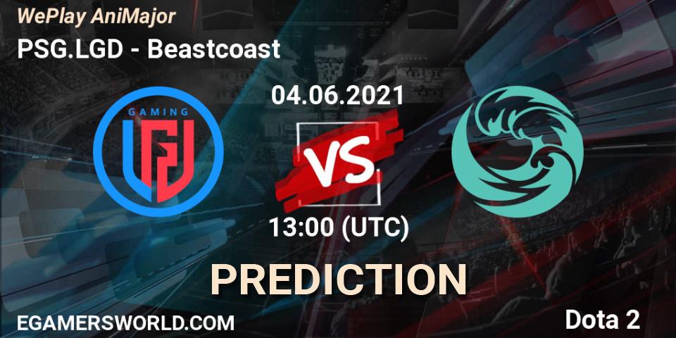 PSG.LGD проти Beastcoast: Поради щодо ставок, прогнози на матчі. 04.06.2021 at 13:47. Dota 2, WePlay AniMajor 2021