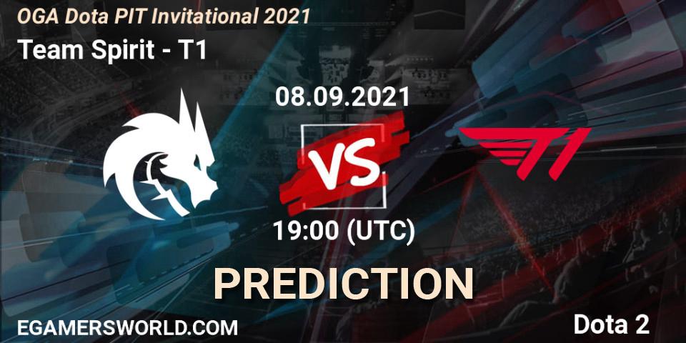 Team Spirit проти T1: Поради щодо ставок, прогнози на матчі. 08.09.2021 at 17:26. Dota 2, OGA Dota PIT Invitational 2021