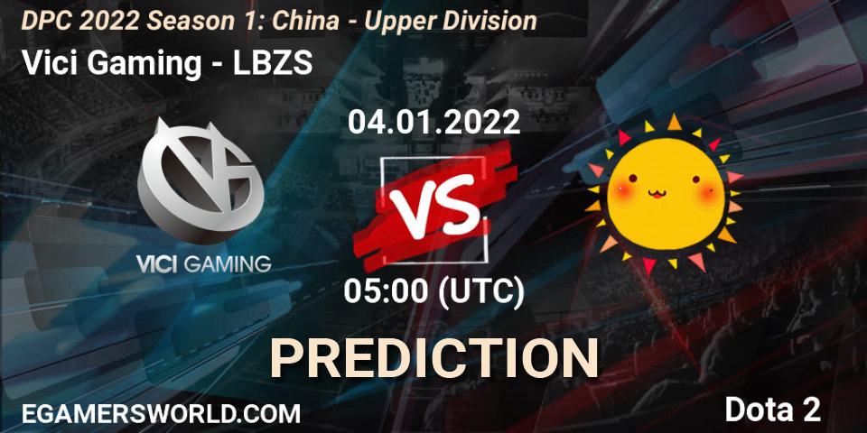 Vici Gaming проти LBZS: Поради щодо ставок, прогнози на матчі. 04.01.2022 at 04:57. Dota 2, DPC 2022 Season 1: China - Upper Division