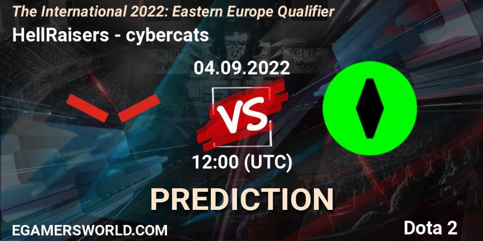 HellRaisers проти cybercats: Поради щодо ставок, прогнози на матчі. 04.09.2022 at 10:37. Dota 2, The International 2022: Eastern Europe Qualifier
