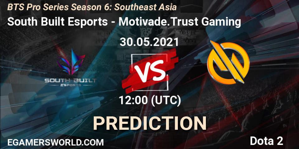South Built Esports проти Motivade.Trust Gaming: Поради щодо ставок, прогнози на матчі. 30.05.2021 at 12:44. Dota 2, BTS Pro Series Season 6: Southeast Asia