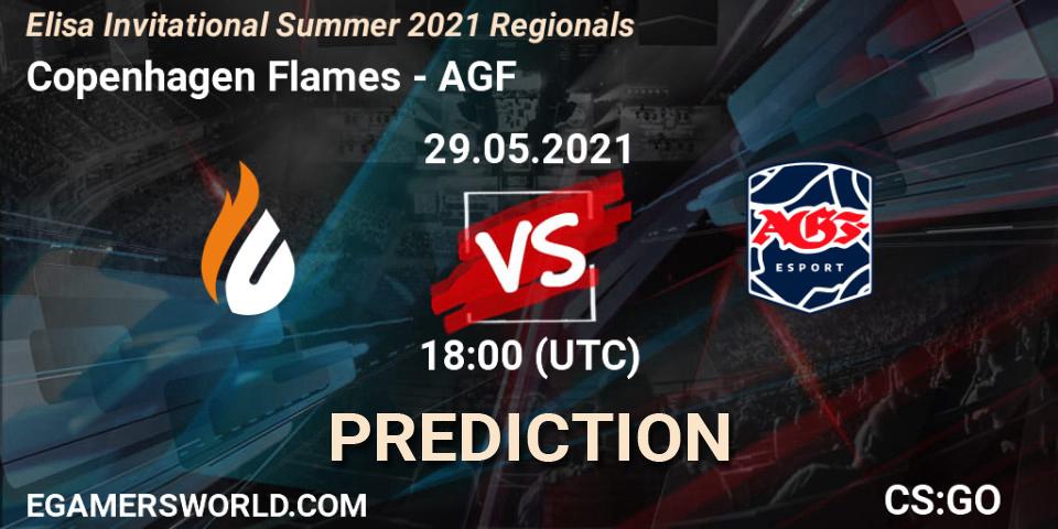 Copenhagen Flames проти AGF: Поради щодо ставок, прогнози на матчі. 29.05.2021 at 18:00. Counter-Strike (CS2), Elisa Invitational Summer 2021 Regionals