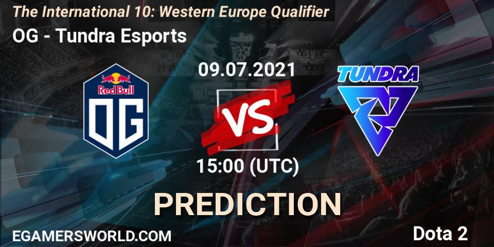OG проти Tundra Esports: Поради щодо ставок, прогнози на матчі. 09.07.2021 at 15:35. Dota 2, The International 10: Western Europe Qualifier