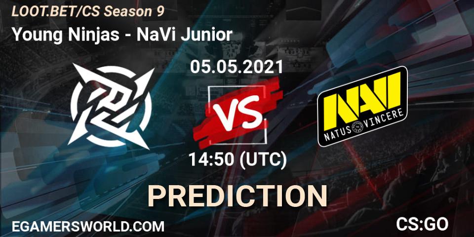 Young Ninjas проти NaVi Junior: Поради щодо ставок, прогнози на матчі. 05.05.2021 at 14:50. Counter-Strike (CS2), LOOT.BET/CS Season 9