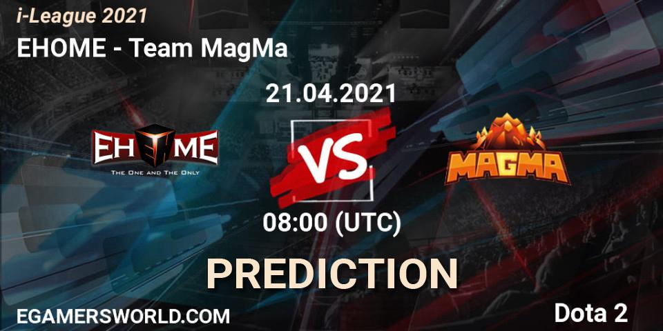 EHOME проти Team MagMa: Поради щодо ставок, прогнози на матчі. 21.04.2021 at 08:04. Dota 2, i-League 2021 Season 1