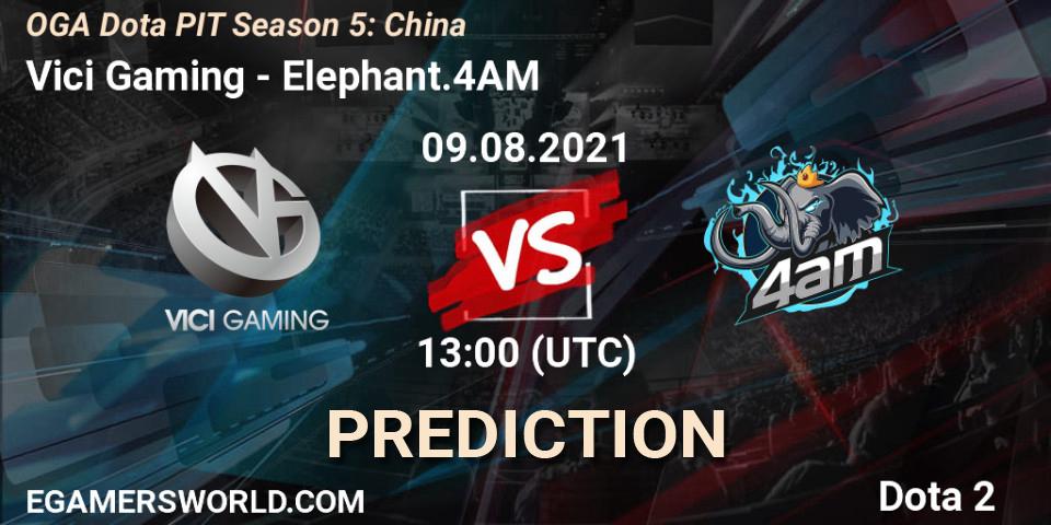 Vici Gaming проти Elephant.4AM: Поради щодо ставок, прогнози на матчі. 09.08.2021 at 12:09. Dota 2, OGA Dota PIT Season 5: China