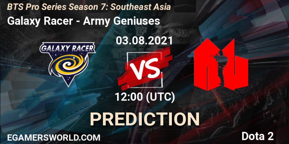 Galaxy Racer проти Army Geniuses: Поради щодо ставок, прогнози на матчі. 03.08.2021 at 12:34. Dota 2, BTS Pro Series Season 7: Southeast Asia