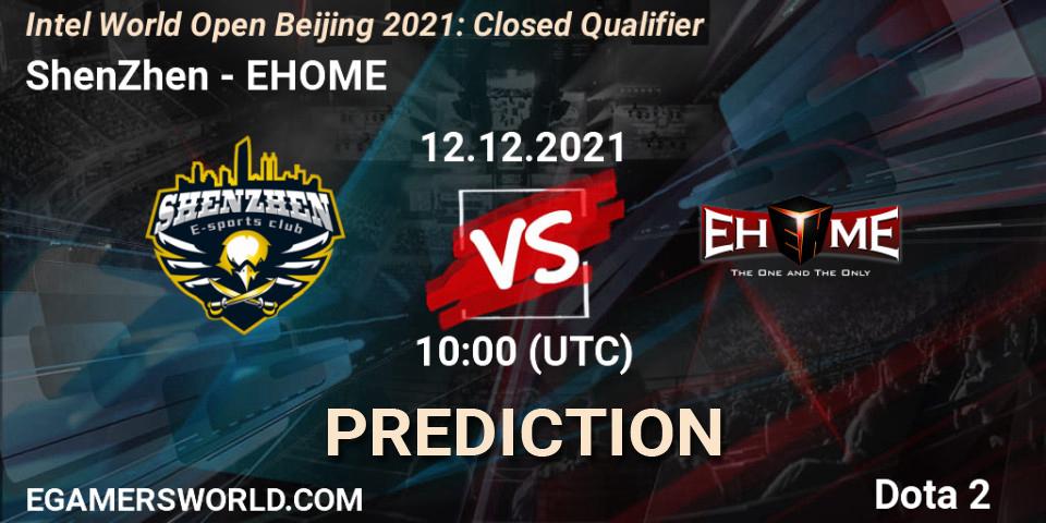 ShenZhen проти EHOME: Поради щодо ставок, прогнози на матчі. 12.12.2021 at 10:25. Dota 2, Intel World Open Beijing: Closed Qualifier