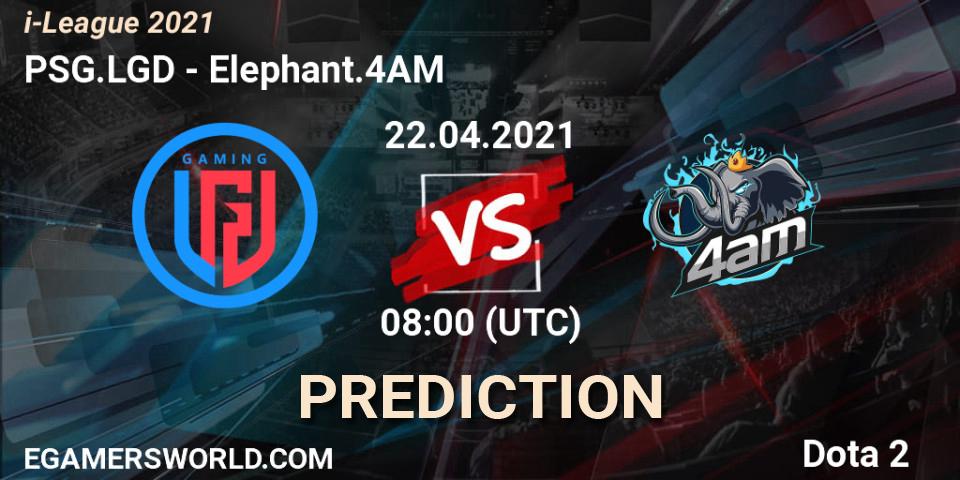 PSG.LGD проти Elephant.4AM: Поради щодо ставок, прогнози на матчі. 23.04.2021 at 06:08. Dota 2, i-League 2021 Season 1