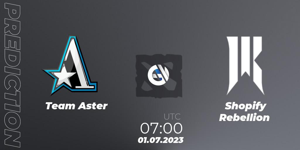 Team Aster проти Shopify Rebellion: Поради щодо ставок, прогнози на матчі. 01.07.2023 at 07:13. Dota 2, Bali Major 2023 - Group Stage