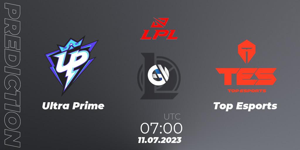 Ultra Prime проти Top Esports: Поради щодо ставок, прогнози на матчі. 11.07.2023 at 07:00. LoL, LPL Summer 2023 Regular Season