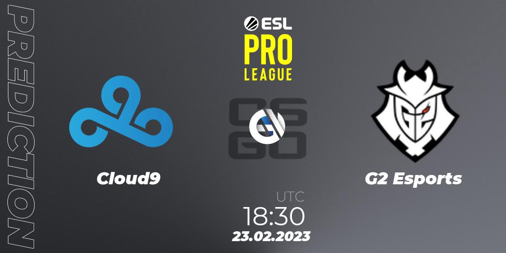 Cloud9 проти G2 Esports: Поради щодо ставок, прогнози на матчі. 23.02.2023 at 18:30. Counter-Strike (CS2), ESL Pro League Season 17
