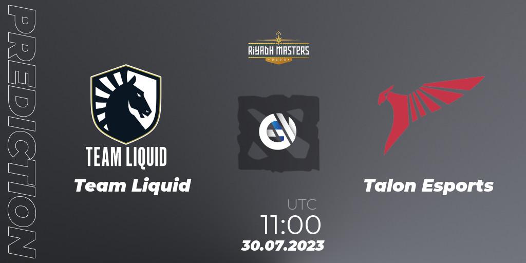 Team Liquid проти Talon Esports: Поради щодо ставок, прогнози на матчі. 30.07.2023 at 10:47. Dota 2, Riyadh Masters 2023