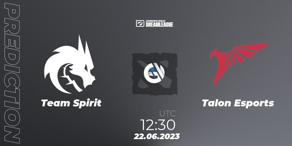 Team Spirit проти Talon Esports: Поради щодо ставок, прогнози на матчі. 22.06.2023 at 12:28. Dota 2, DreamLeague Season 20 - Group Stage 2