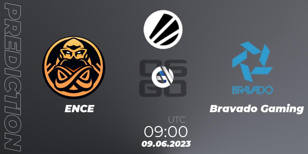 ENCE проти Bravado Gaming: Поради щодо ставок, прогнози на матчі. 09.06.2023 at 09:00. Counter-Strike (CS2), ESL Challenger Katowice 2023