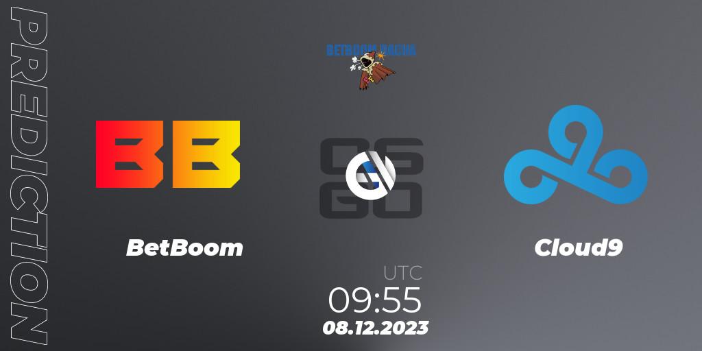 BetBoom проти Cloud9: Поради щодо ставок, прогнози на матчі. 08.12.2023 at 10:20. Counter-Strike (CS2), BetBoom Dacha 2023